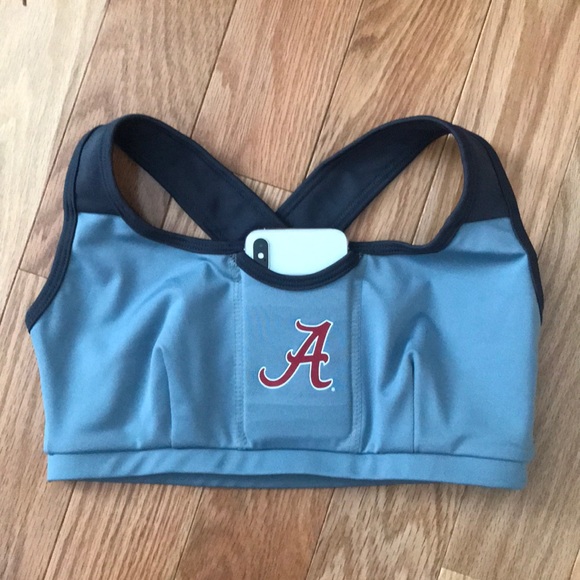 NWOT University of Alabama Sports Bra with Pocket! - Picture 2 of 4